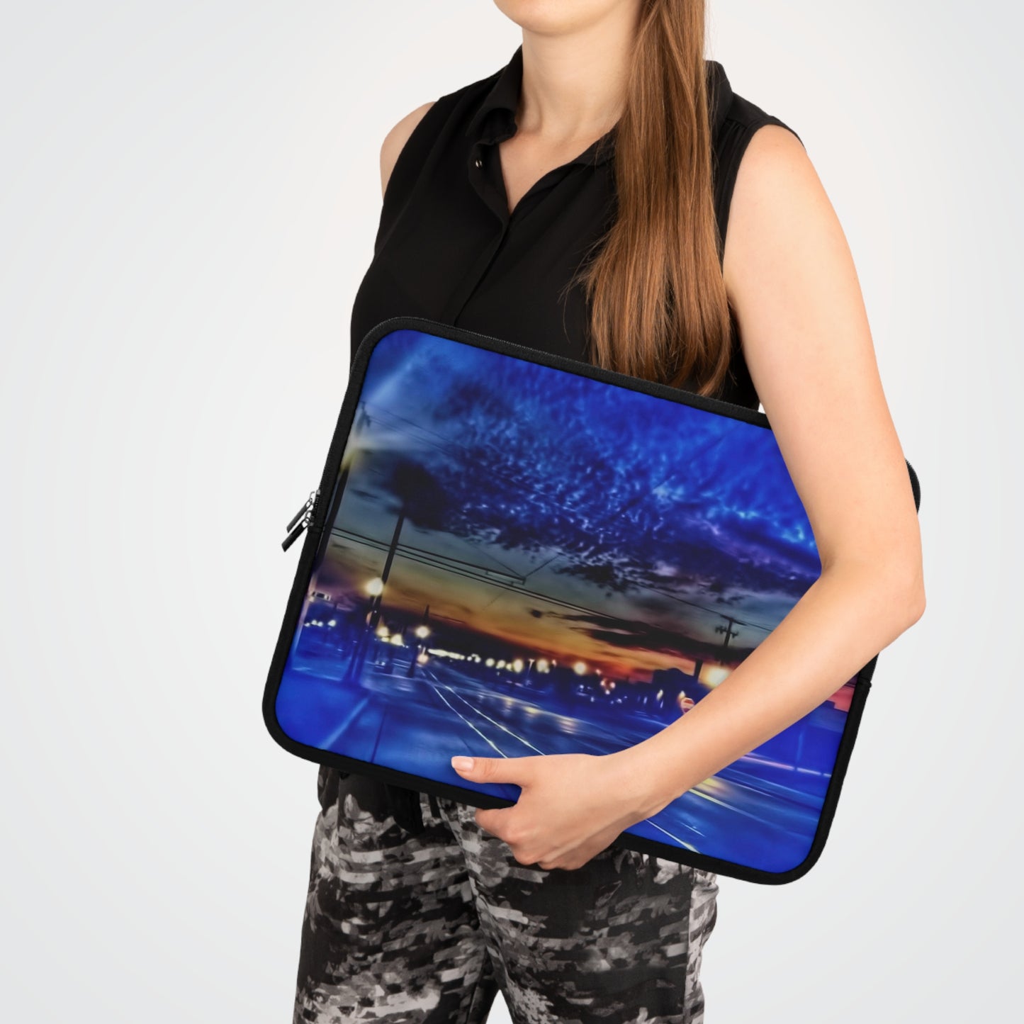 Morning Travel In Kenosha Laptop Sleeve