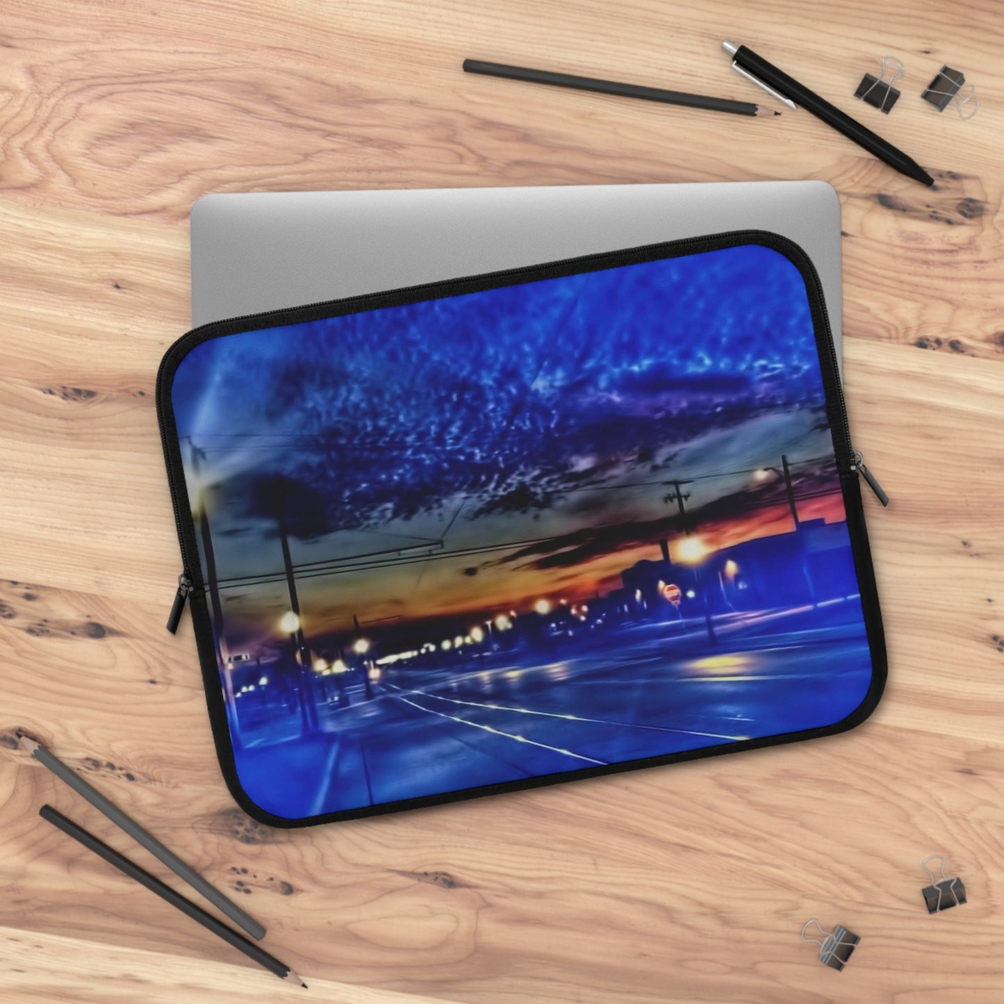 Morning Travel In Kenosha Laptop Sleeve