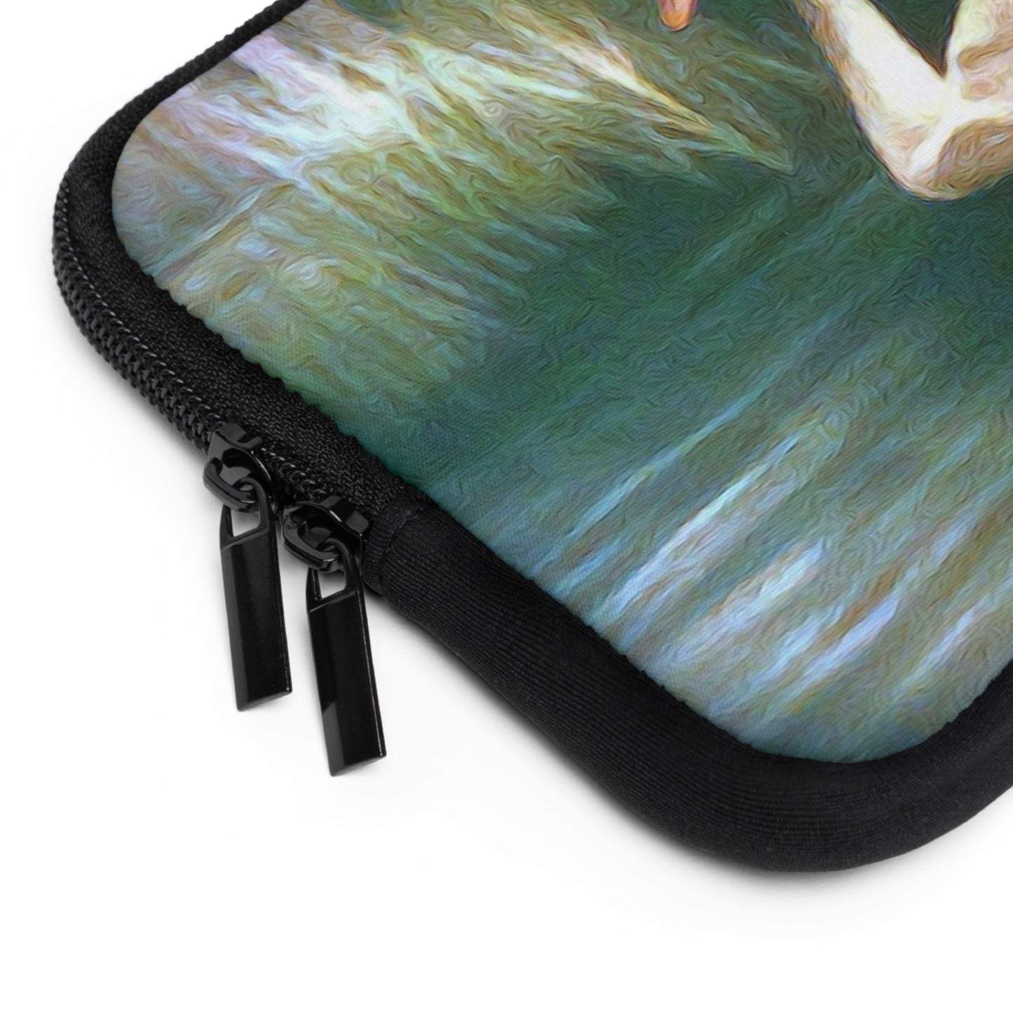 Swan Painting Laptop Sleeve