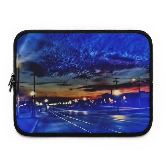 Morning Travel In Kenosha Laptop Sleeve