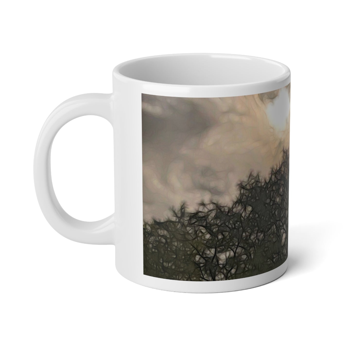 Harvest Moon Over Trees Jumbo Mug, 20oz - Perfect for Coffee Lovers, Gift for Nature Enthusiasts, Ideal for Relaxing Moments, Unique Home [...]