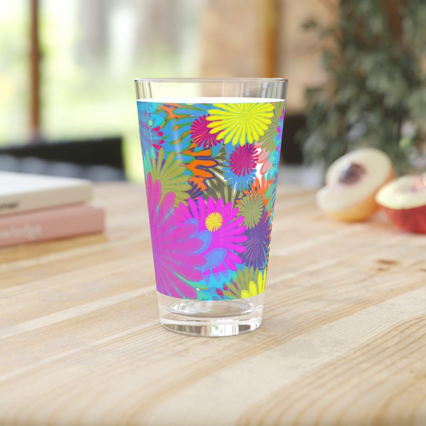 Daisy Festival Pint Glass, 16oz