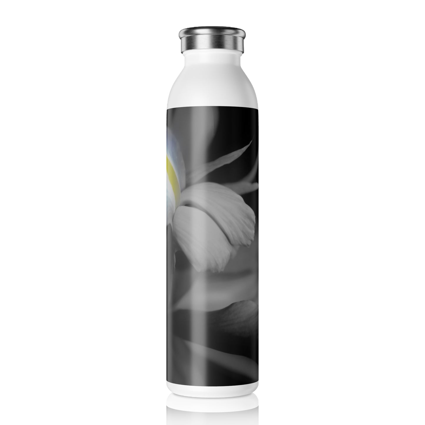Black and White Iris Floral Slim Water Bottle, Minimalist Hydration Bottle, Black and White Water Bottle, Eco-Friendly Gift, Travel Mug, Stylish [...]