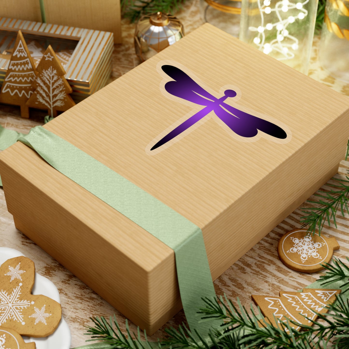 Dragonfly Kiss-Cut Stickers
