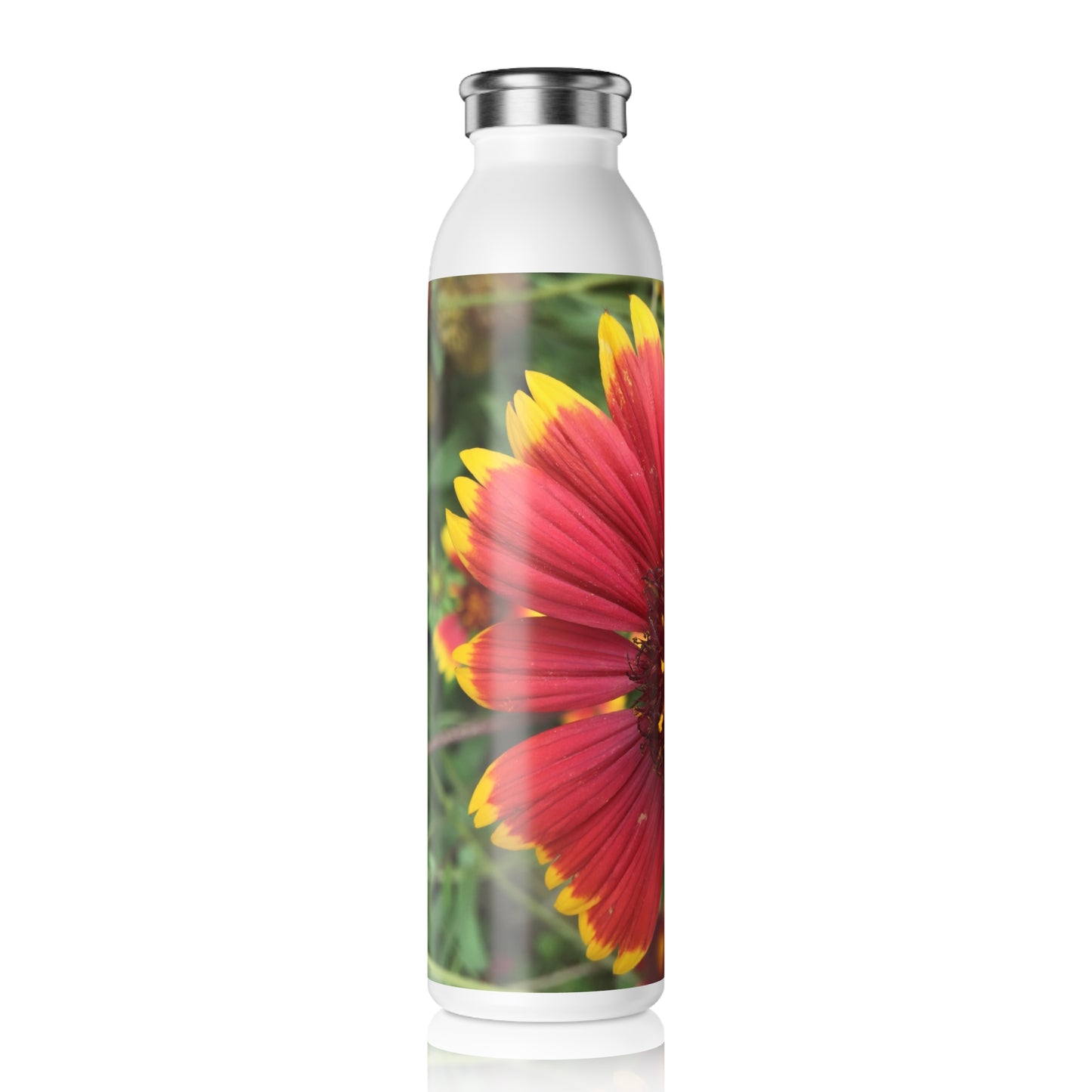Orange Red Flower Water Bottle - Stylish Reusable Drink Container, Eco-Friendly Water Flask, Perfect Gift for Nature Lovers, Summer [...]