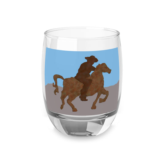 Cowboy Whiskey Glass