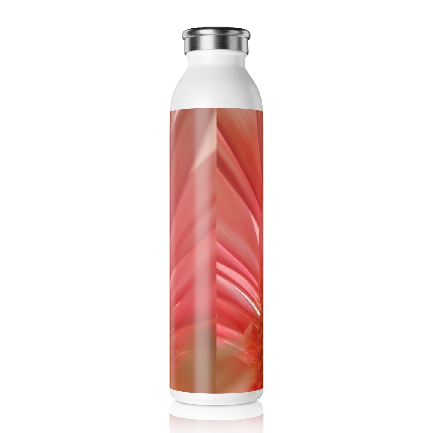 Pastel Pink and Yellow Daisy Center Slim Water Bottle with Floral Design, Eco-Friendly Hydration, Stylish Drinkware, Gift for Nature Lovers, Fitness Bottle, Personalized [...]