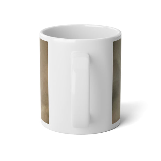 Harvest Moon Jumbo Mug, 20oz - Perfect for Morning Coffee, Tea Lover Gift, Cozy Home Decor, Unique Housewarming Present, Minimalist Style