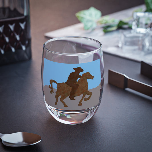 Cowboy Whiskey Glass