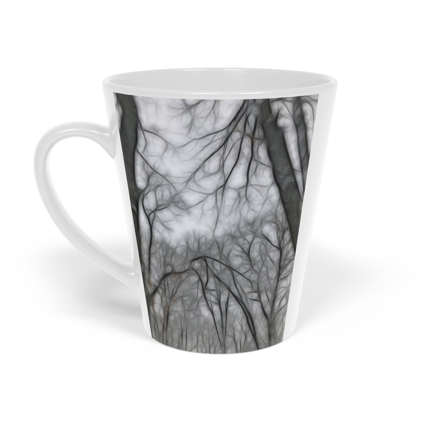 Calm Winter View Latte Mug, 12oz