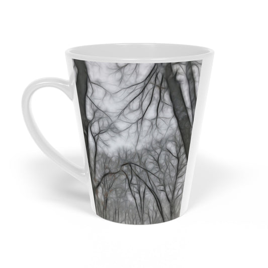 Calm Winter View Latte Mug, 12oz