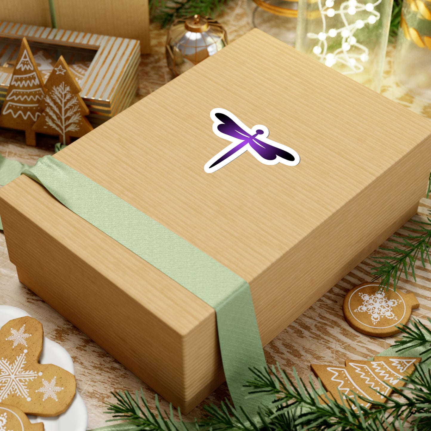 Dragonfly Kiss-Cut Stickers