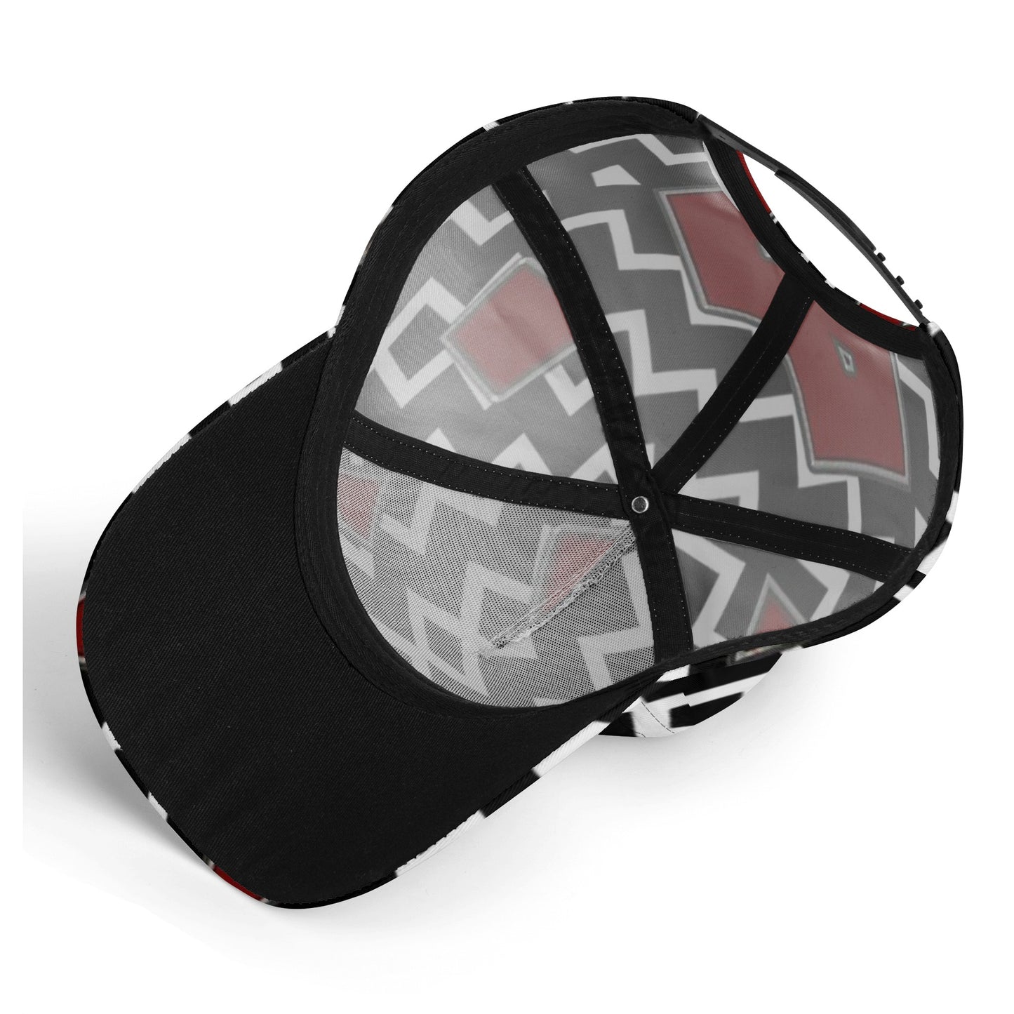 Hyperspace Kaleidoscope All Over Printing Baseball Caps