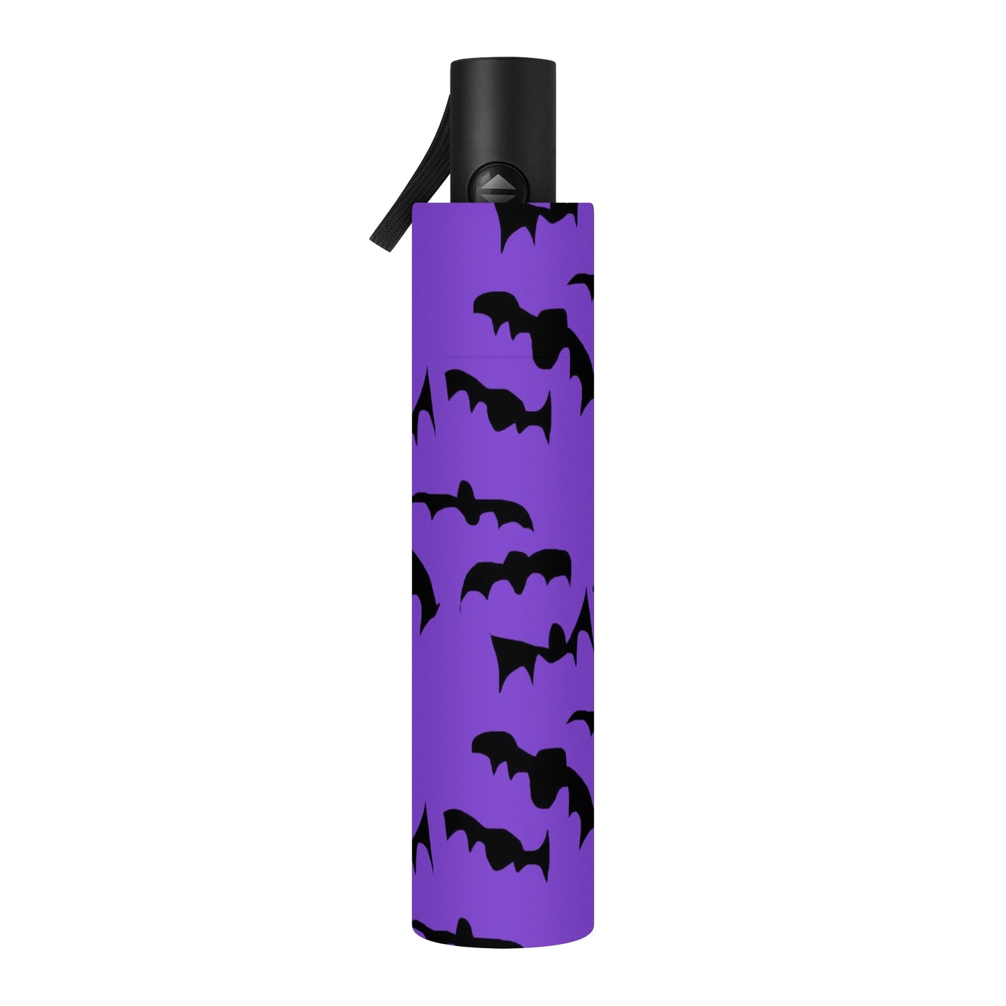 Bats Pattern Fully Auto Open & Close Umbrella Printing Inside