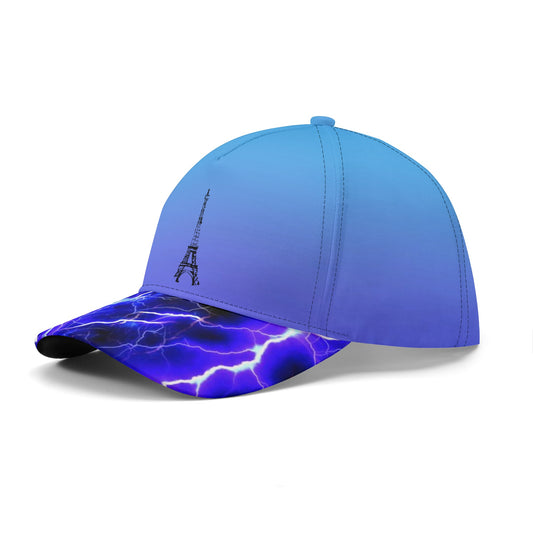Create Your Own Blue Gradient Baseball Cap