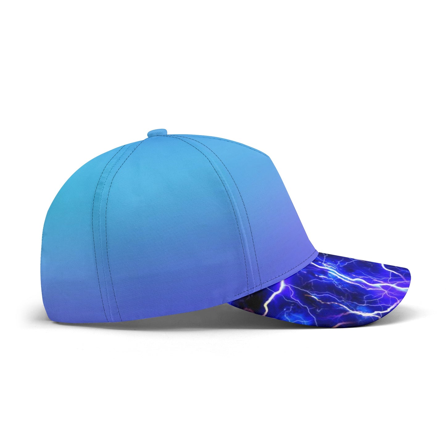 Create Your Own Blue Gradient Baseball Cap
