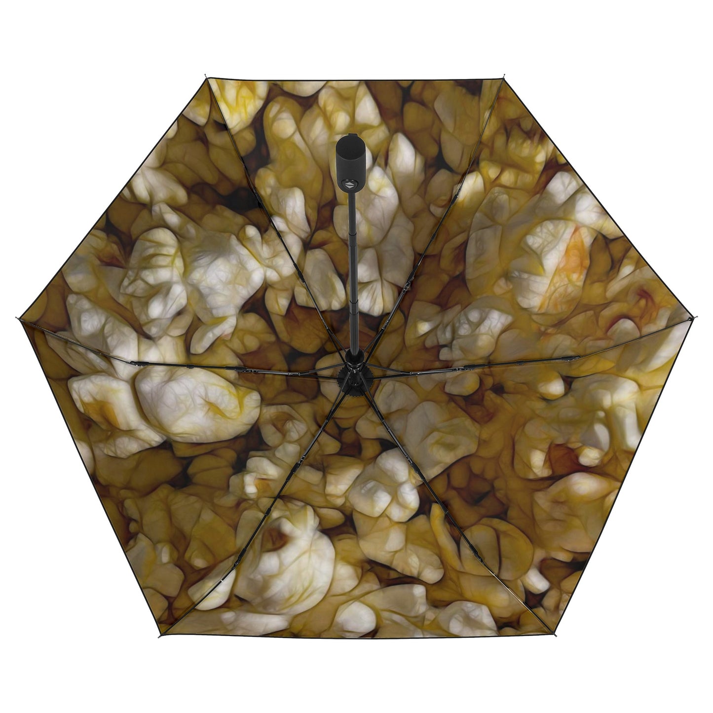 Buttered Popcorn Fully Auto Open & Close Umbrella Printing Inside