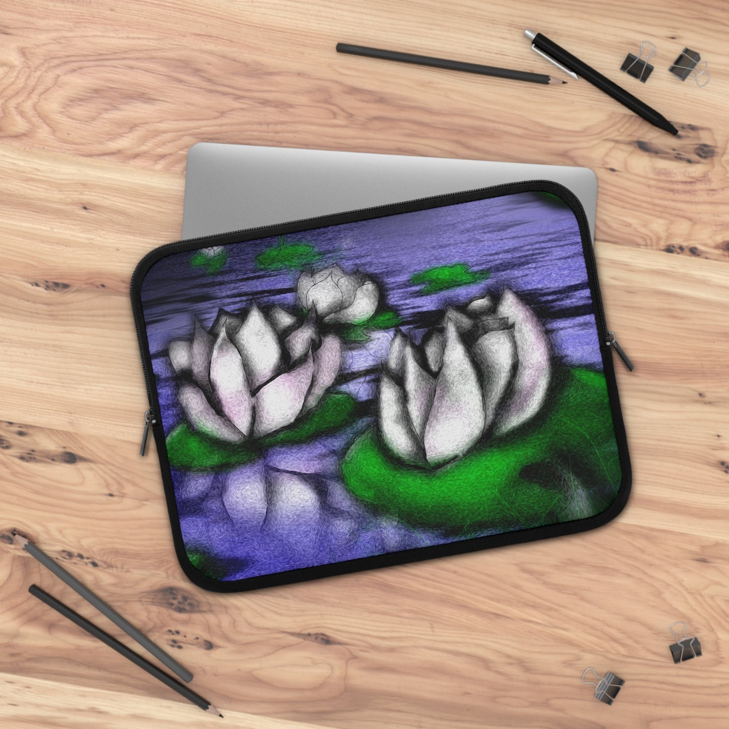 Little Lotus Pond Laptop Sleeve