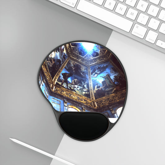 Europe 1967 No 14 Mouse Pad With Wrist Rest