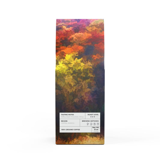 Fall Abstract Landscape Party Favor Rock Creek Coffee Blend (Medium Roast)