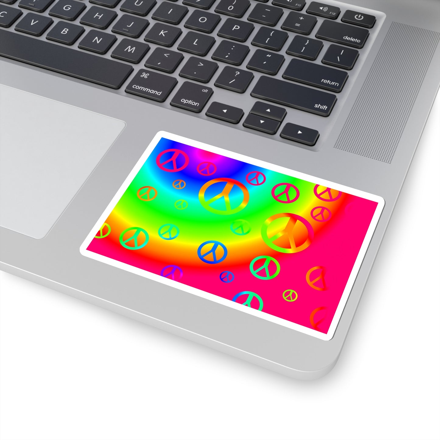 Peace Sign Kiss-Cut Stickers