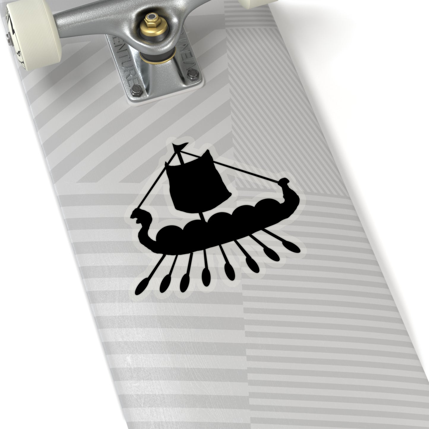 Viking Ship Kiss-Cut Stickers