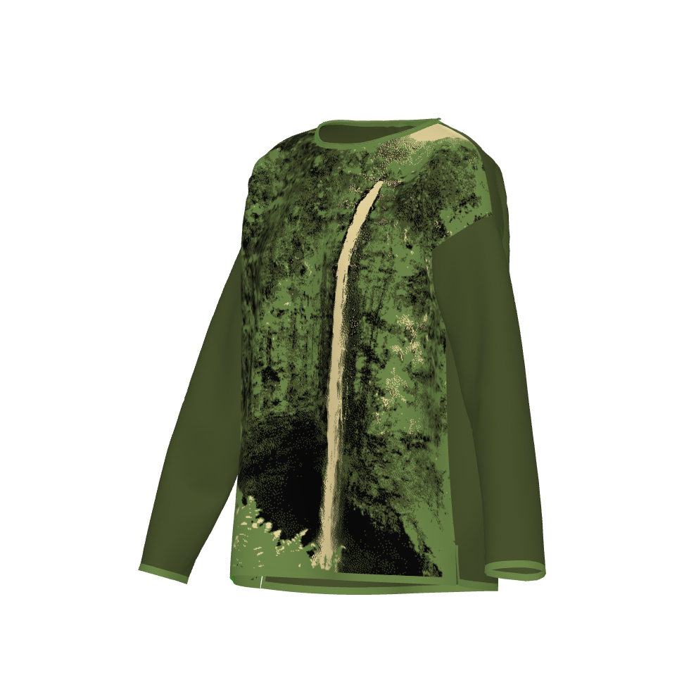 Akaka Falls Hawaii Knit Sweater