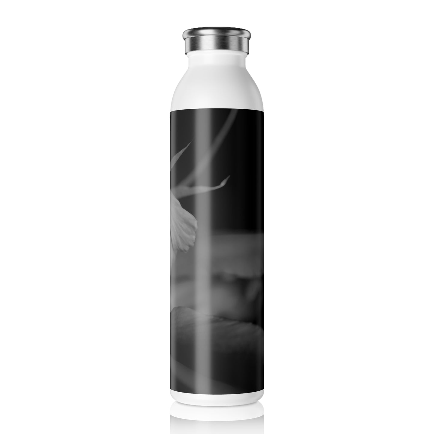 Black and White Iris Floral Slim Water Bottle, Minimalist Hydration Bottle, Black and White Water Bottle, Eco-Friendly Gift, Travel Mug, Stylish [...]