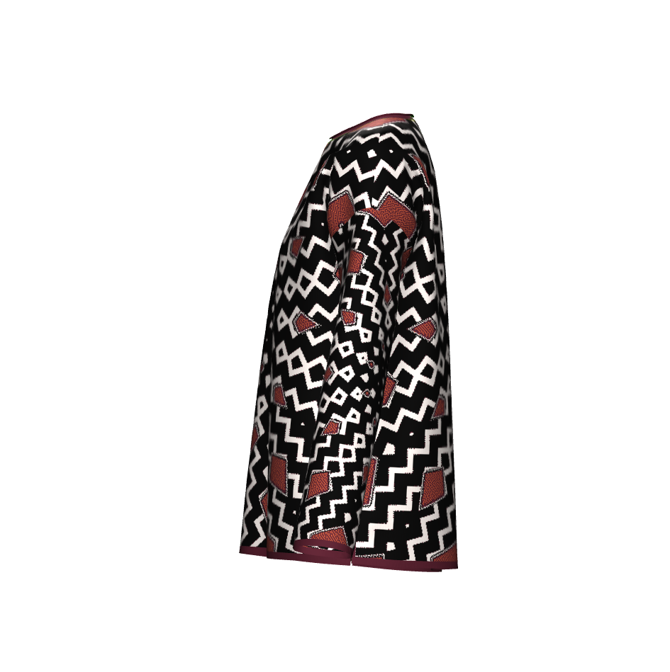 Hyperspace Kaleidoscope Sweater