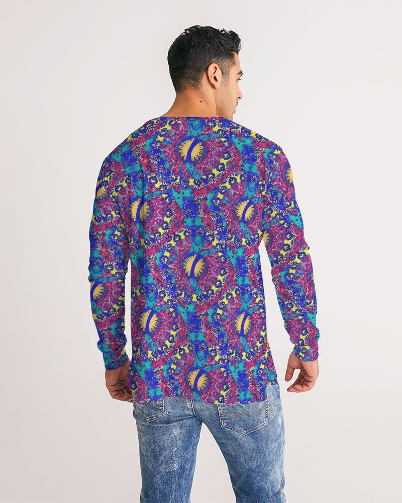 Caribbean Grafitti Men's All-Over Print Long Sleeve Tee