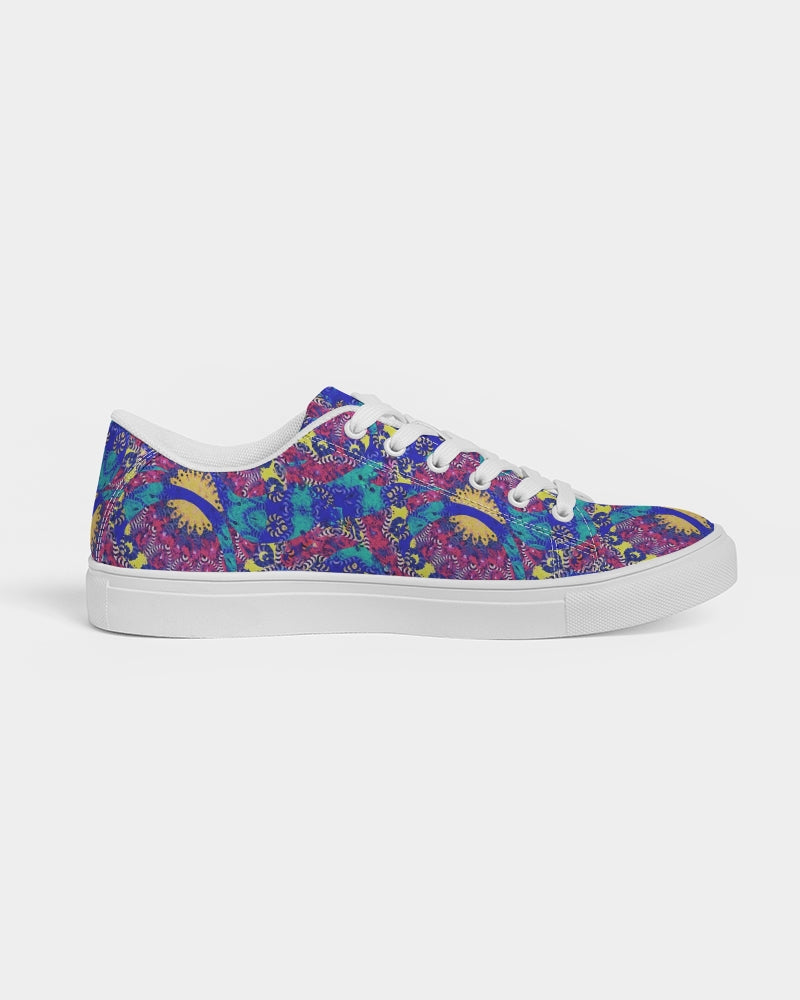 Caribbean Grafitti Men's Faux-Leather Sneaker