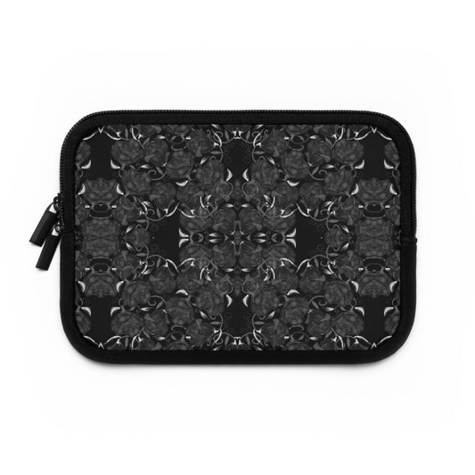 Black Roses Pattern Laptop Sleeve