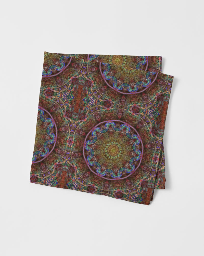 Blue Pink Windy Kaleidoscope Bandana Set