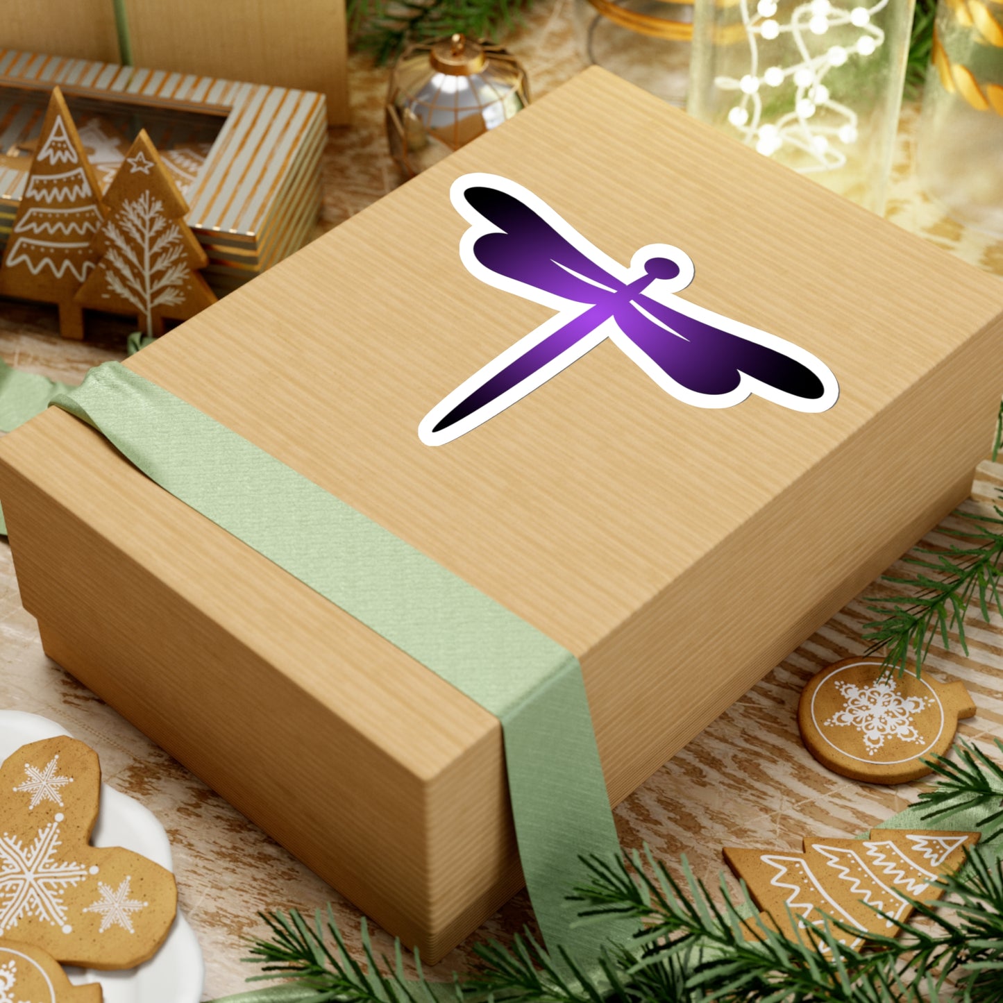 Dragonfly Kiss-Cut Stickers