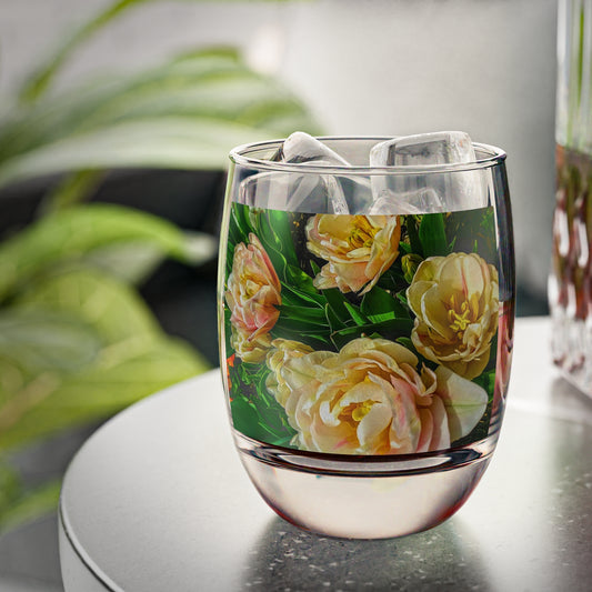 Early Summer Flowers Whiskey Glass