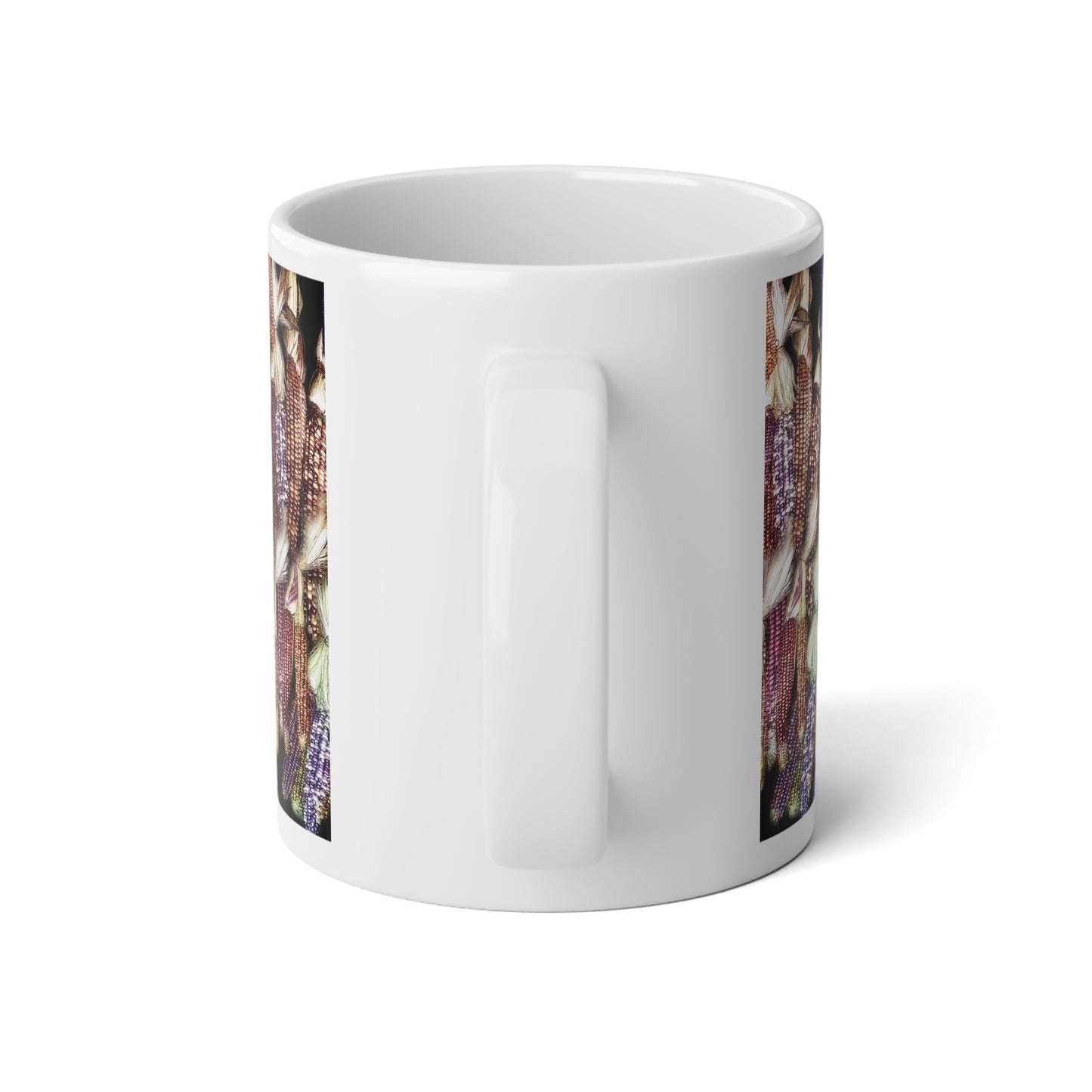 Harvest Corn Jumbo Mug - 20oz, Unique Artwork Cup, Perfect for Coffee Lovers, Gift for Home Decor, Kitchen Collection, Fall Aesthetic