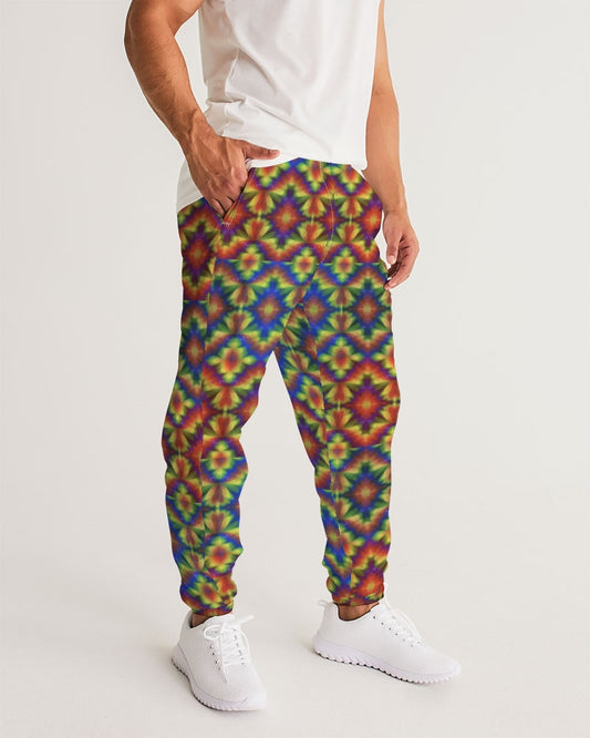Carnival Kaleidoscope Men's All-Over Print Track Pants