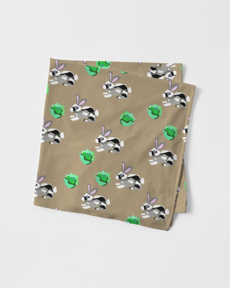 Bunnies Pattern Bandana Set