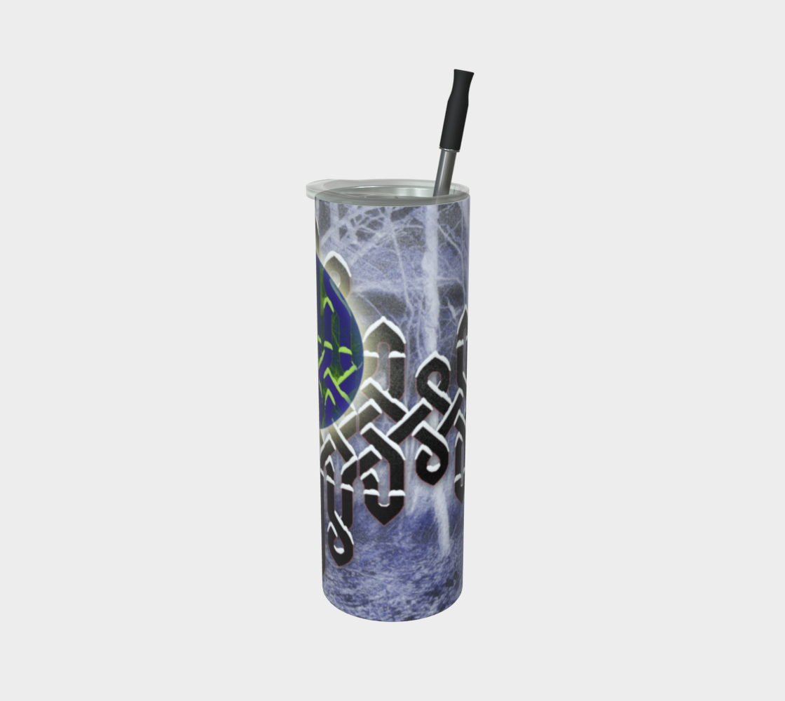 Celtic Midnight Blues Stainless Steel Tumbler