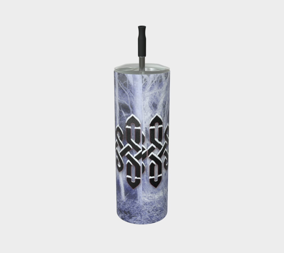 Celtic Midnight Blues Stainless Steel Tumbler