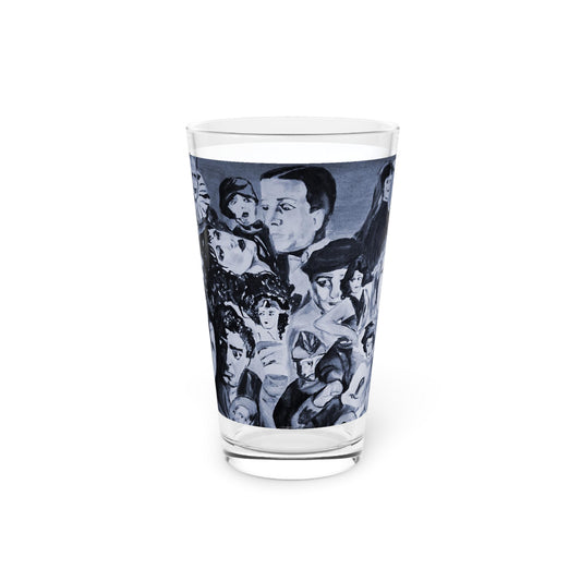 Silents Pint Glass, 16oz