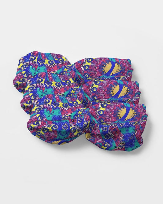 Caribbean Grafitti Twist Knot Headband Set