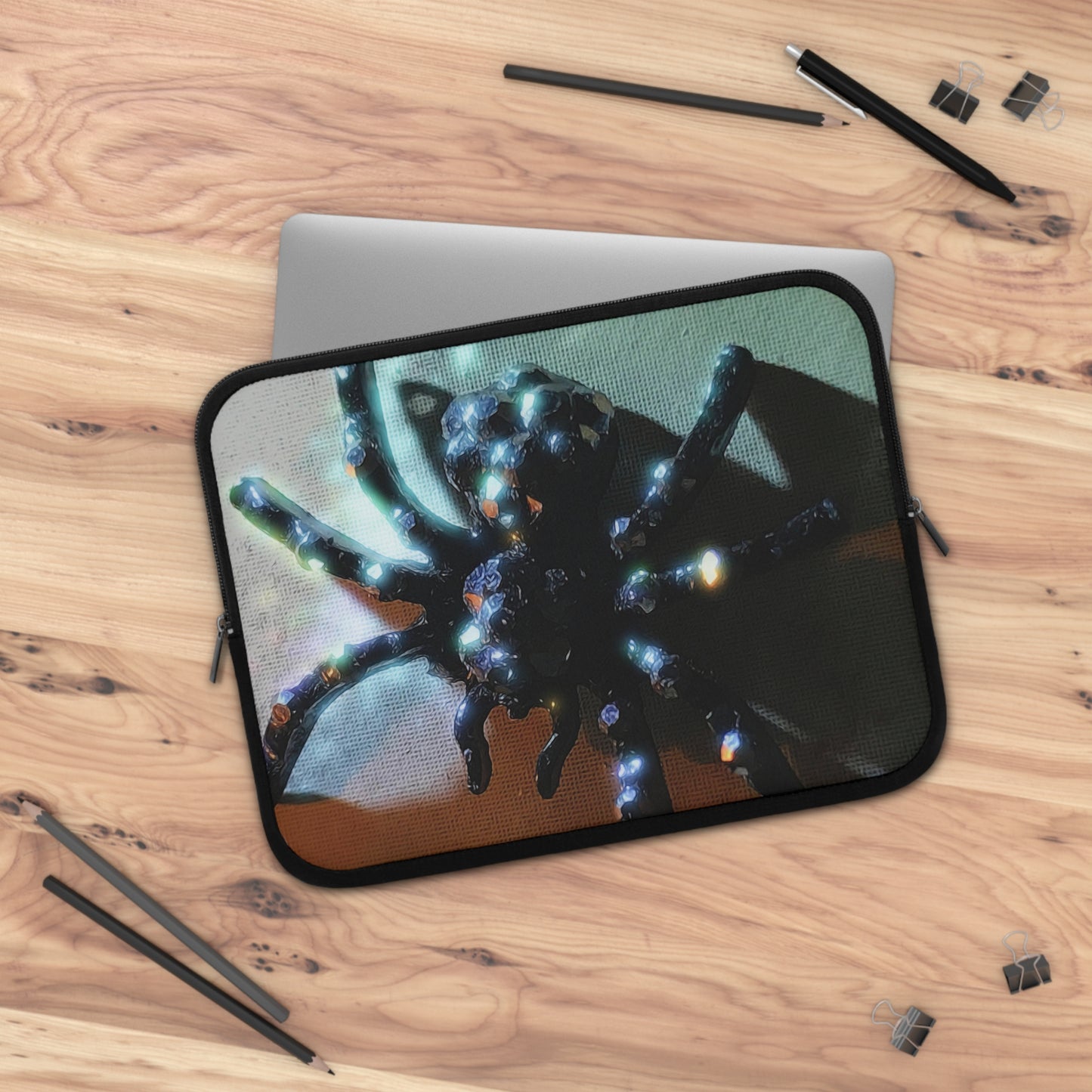 Stay Sparkly Spider Laptop Sleeve