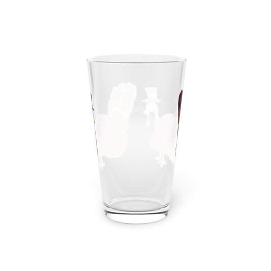 Turkey Day Pint Glass, 16oz