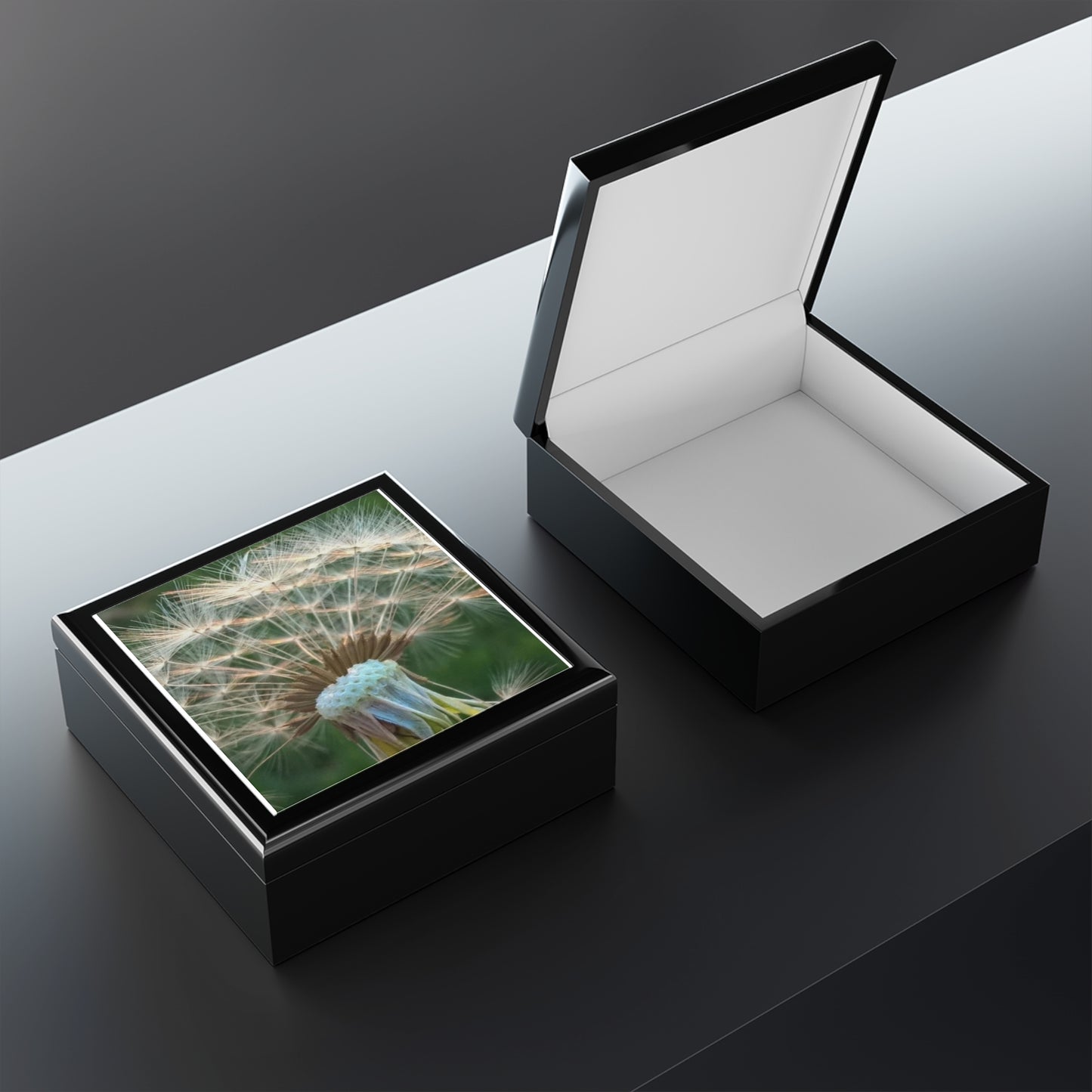 Dandelion Wish Jewelry Box