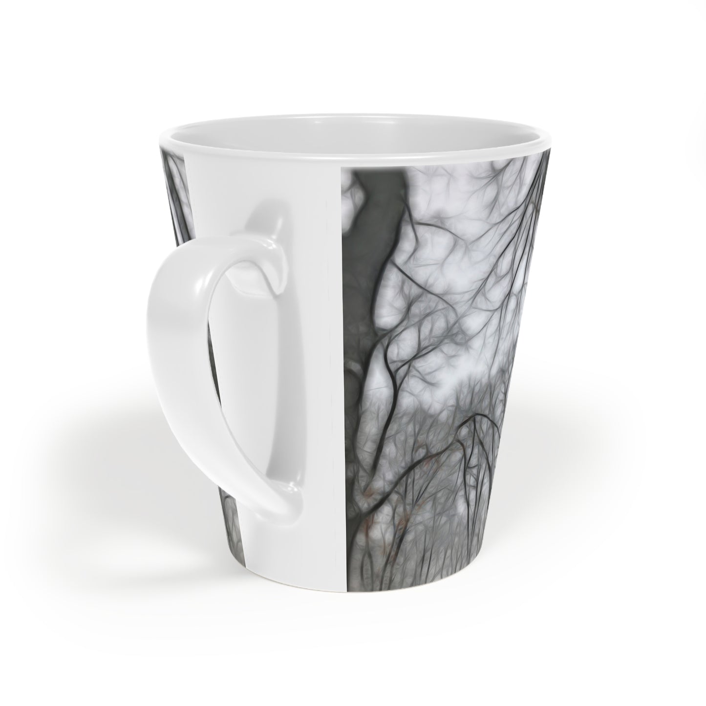 Calm Winter View Latte Mug, 12oz