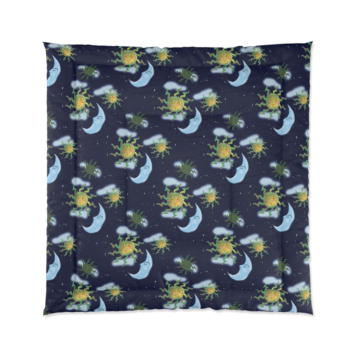 Antique Sun and Moon Comforter —  Bedding for Kids & Teens