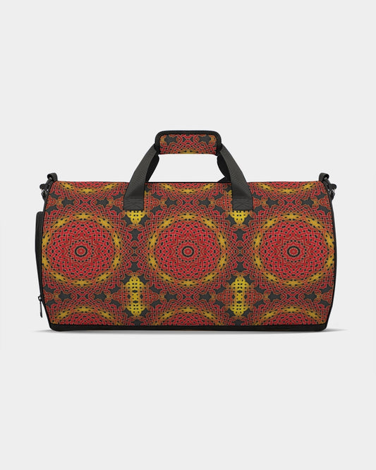 Celtic Orange Spiral Sports Duffle Bag