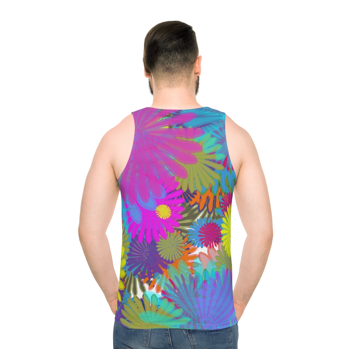 Daisy Festival Unisex Tank Top (AOP)