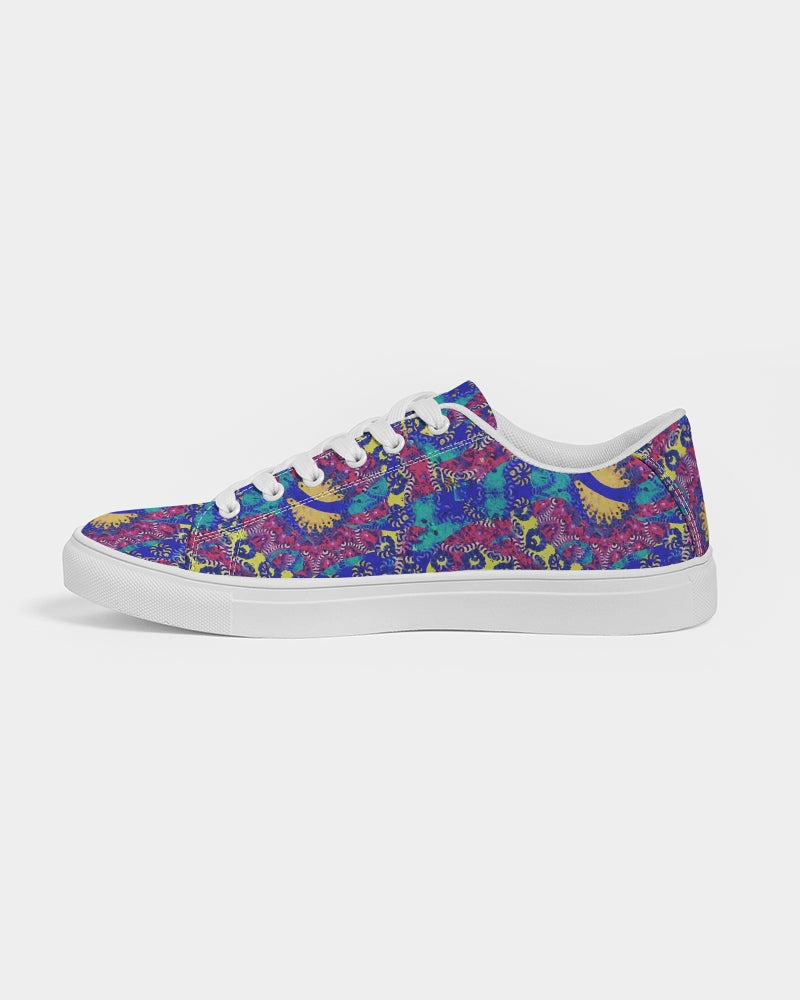 Caribbean Grafitti Men's Faux-Leather Sneaker